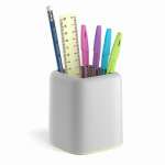 Набор настол. Erich Krause  Forte Pastel белый с желтым   /53284               *325528