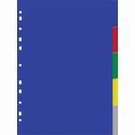 Разделитель А4  5цв. Attomex   /3051510             *325003