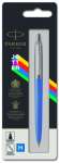 Ручка PARKER Jotter Original (blister) BLUE BP шарик, син.корп., колп. из нерж.стали, M   /2076052             *181214
