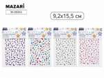 Наклейки стразы Mazari "Ассорти" 15.5*9.2см   /M-20454             *370560