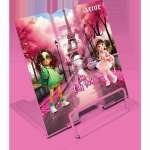 Подставка д/книг мет.  deVENTE "Chic City Girls" 15,4*15,2, металл. с рисунком   /8063625             *373597