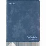 Дневник элит.переплет иск.кожа  deVENTE поролон, шелкография,  "sigNATURE.Синий"   /2020650             *373917