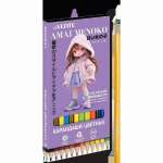 Карандаши 24 цв deVENTE "Amai Menoko" 2М, к/к   /5024618             *373777