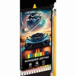 Карандаши 24 цв deVENTE "Turbo Galaxy" 2М, к/к   /5024620             *373778